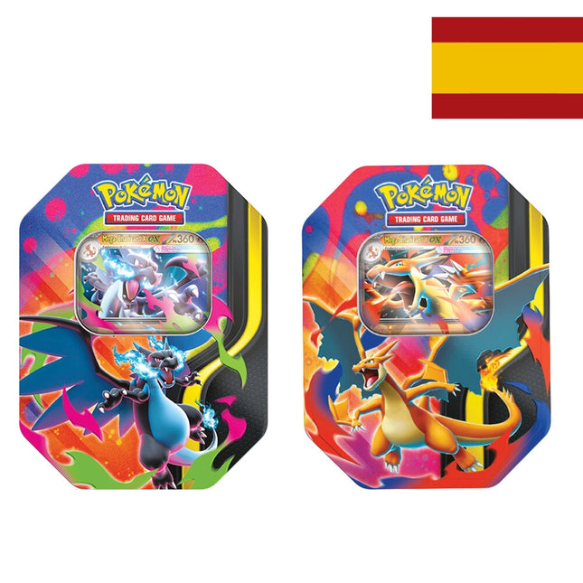 Oferta Lata Mega Charizard X & Y + 25 Toploader Ultra PRO