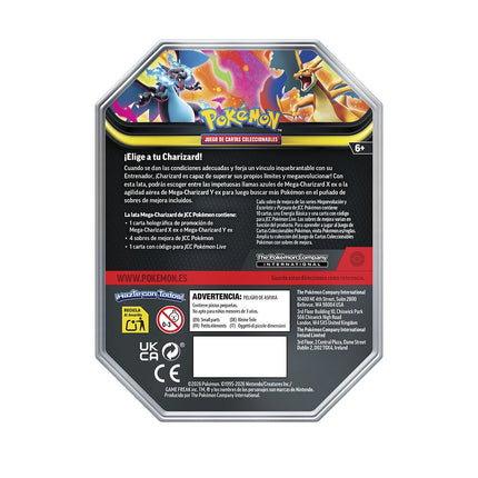 Lata Mega Charizard X & Y | Español
