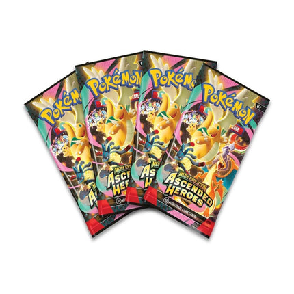 Caja Colección ex Ascended Heroes Mega Emboar, Feraligatr, Meganium | Inglés