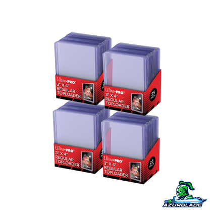 4x Toploaders Standard 100 Unidades | Ultra Pro