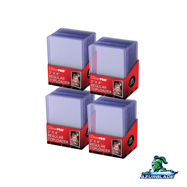 4x Toploaders Standard 100 Unidades | Ultra Pro